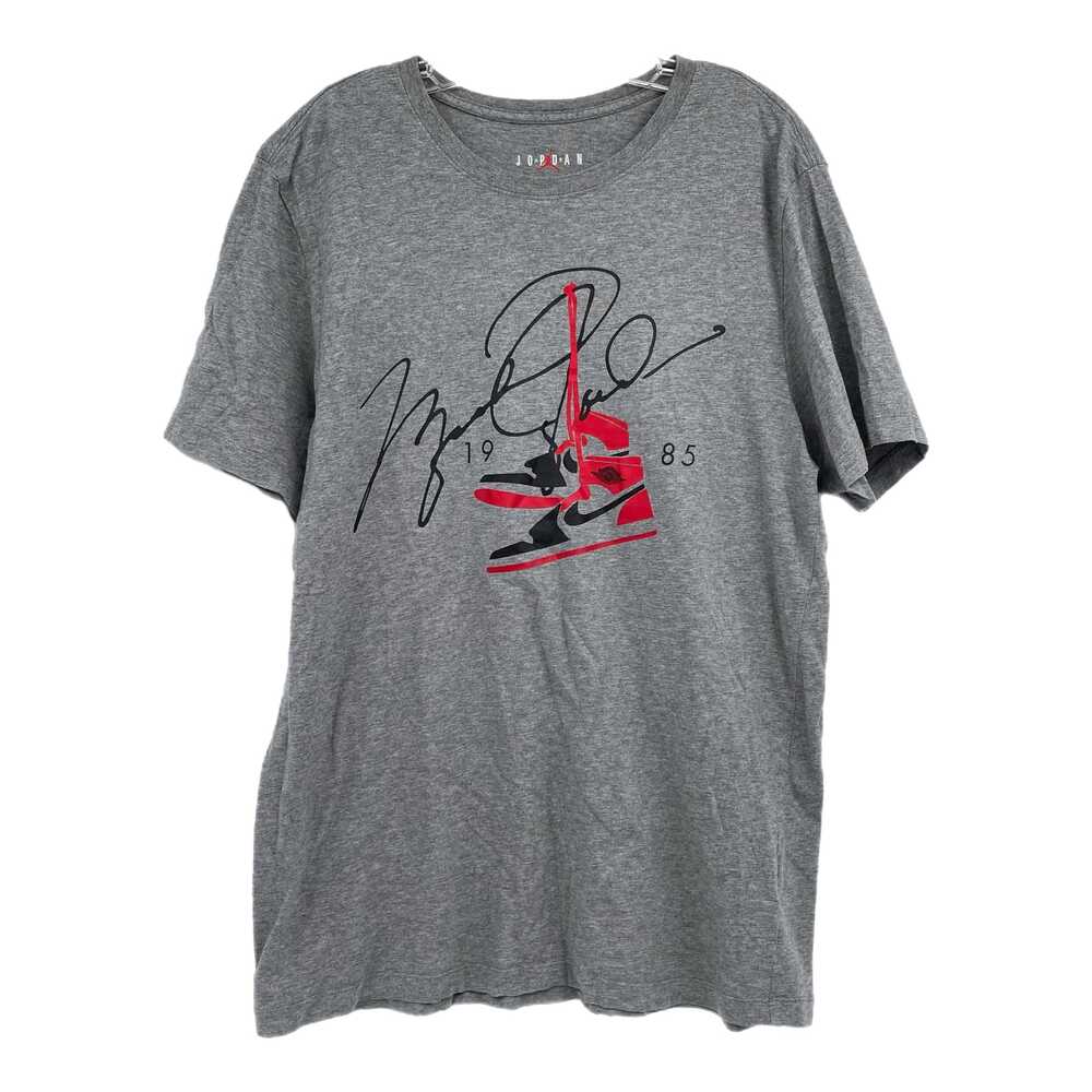 Nike Gray Red Michael Jordan Tee | Mens L